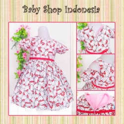 PD410 Dress Anak Import Hello Kitty 90 copy  large